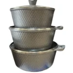 Not-stick ceramic pot set