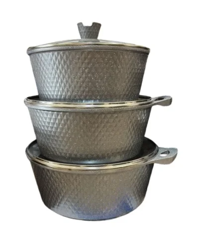 Not-stick ceramic pot set