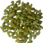 Dried grapes, naturally sweet and chewy.