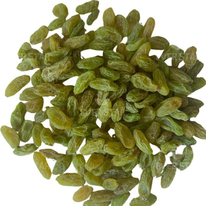 Dried grapes, naturally sweet and chewy.