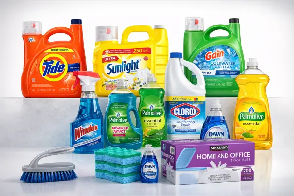 Everyday cleaning products for a clean and fresh home